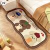 Kawaii Puppy Carpet Absorbent Floor Mat Cartoon Rug Bedroom Bedside Foot Pad Balcony Living Room Non-Slip Children's Room Carpet