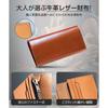 [Tsuchiya] Wallet Long Wallet Genuine Leather (Brown) 19.3cm x 0.85 x 10cm