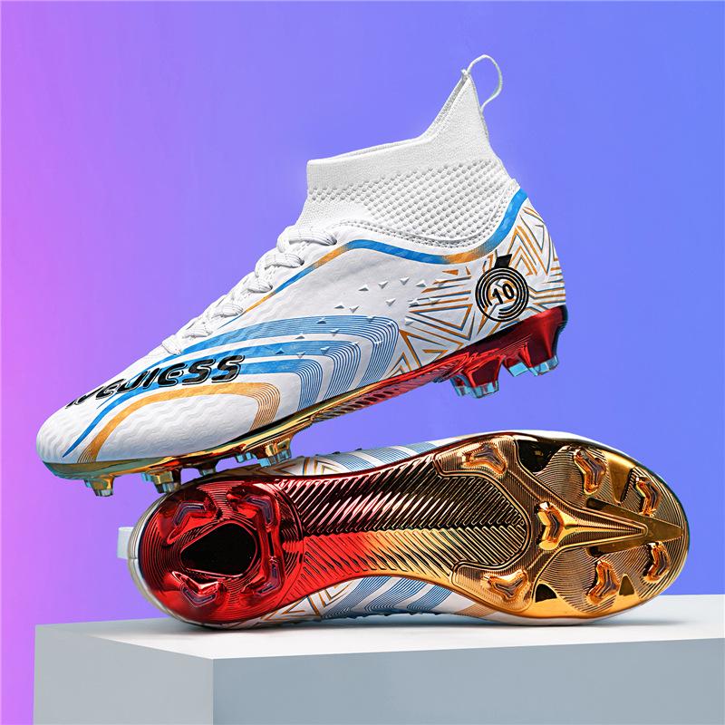 Football Shoes for Children Boys and Students Women's Broken Nails Training Shoes Professional Game Football Shoes Amazon Spot 2025