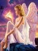 5D DIY Diamond Painting Angel Woman Wings Elf Fairy Cross Stitch Kits Full Square Drill Embroidery Mosaic Art Picture Wall Decor