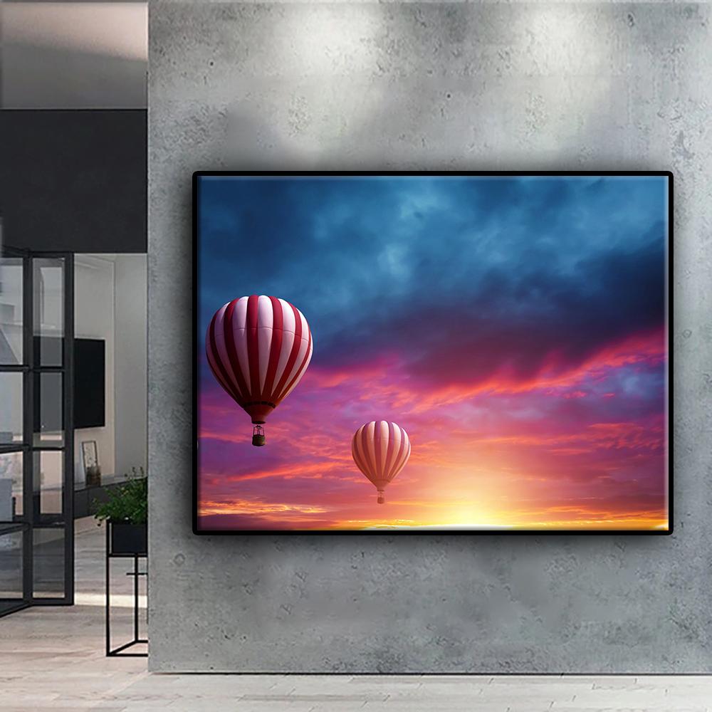 Kompletní 5D Diamantové malování horkovzdušným balónem 5D Diamantové malování