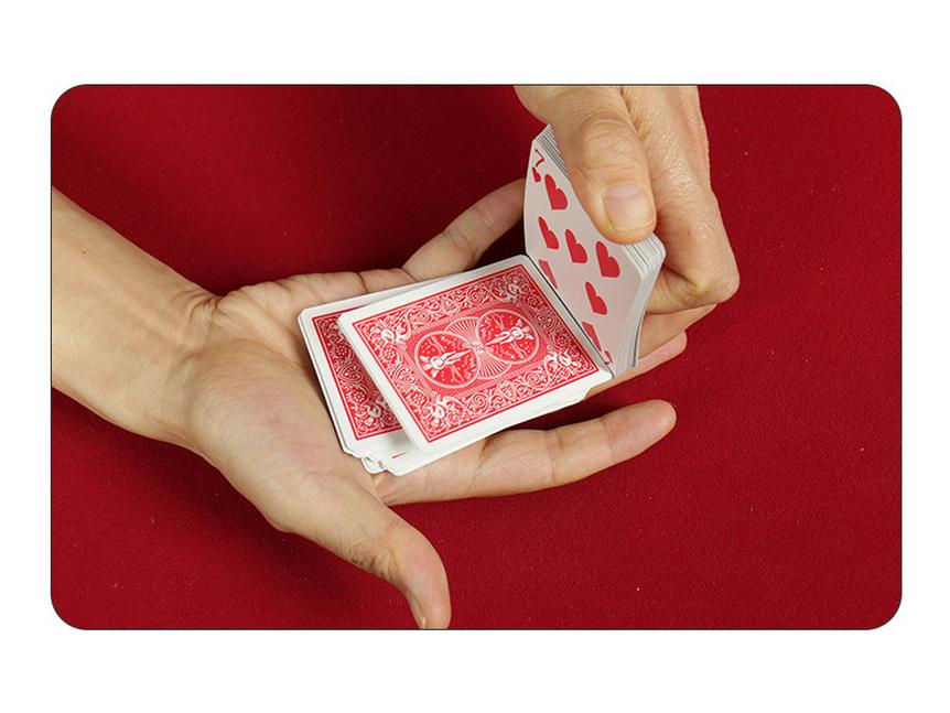 Master Illusion Card: Transform White To Junk To Same Number with Color Change and Hypnosis Effect