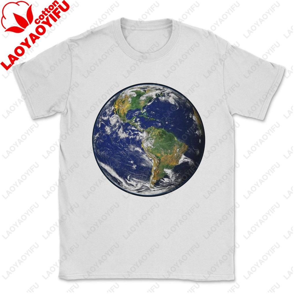Solar System Planet Graphic Design Printed Unisex TShirt Cotton Short Sleeve Casual Fashion Loose Unisex Unisex Streetwear Y2K Tees