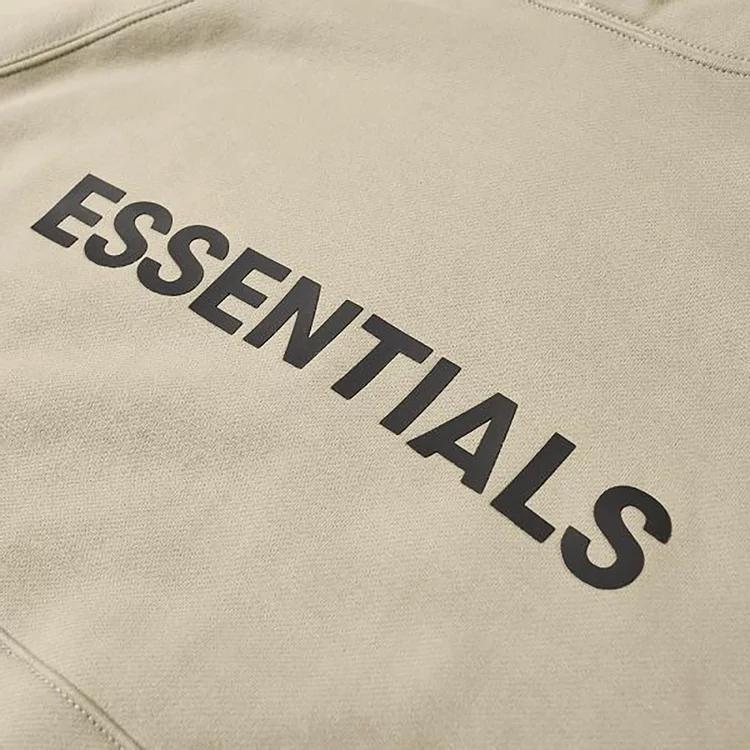 Fear of God Essentials Hoodie Olive Unisex Tops Tan 0192-25050-0247-031