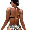 Women's Leopard Print Bikini - Stylish European and American Swimwear for a Sexy Beach Vacation