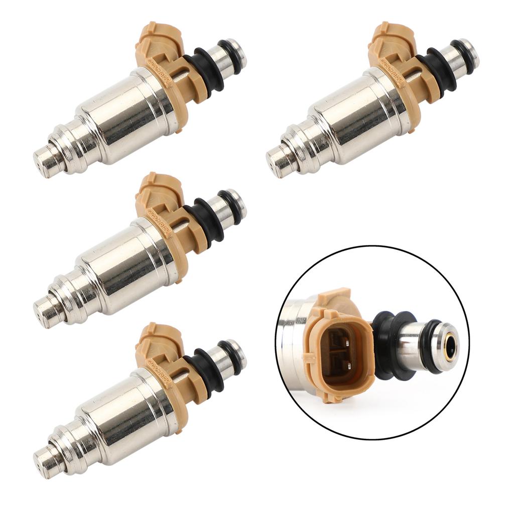 4PCS Fuel Injectors 23250-16150 Fit for Toyota Corolla Geo Prizm 1.6L 1993-1997