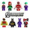 Marvel Die Avengers Superhelden Actionfiguren Clown Batman und Mond Bausteine Spielzeug für Kinder