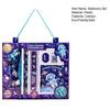 7Pcs Cartoon Stationery Gift Set for Kids Back to School Pencil Kit in Gift Box Elementary Student Supplies with Eraser