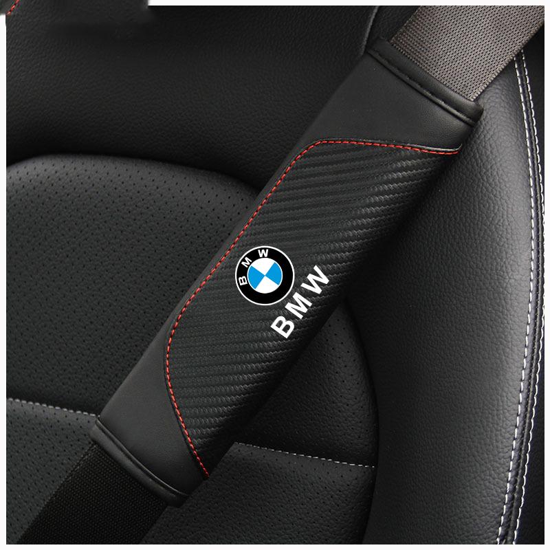 Car Seat Belt Cover Shoulder Protector Cushion Pad For BMW X1 X3 X4 X5 E46 E90 F20 E60 E39 F10 M1 M2 M3 M5 M6 E87 Accessories rvbf26