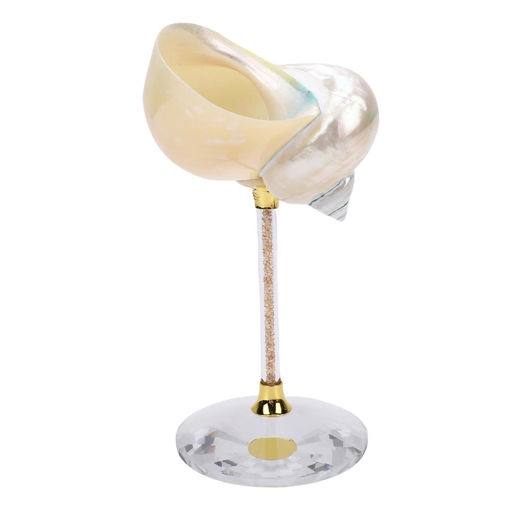 Weinglas aus polierter Muschel, einzigartiges, kreatives Trinkglas für Cocktails und Hochzeiten, Partys und Bars