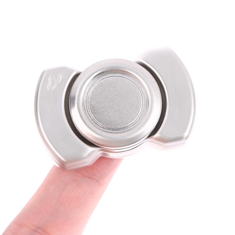 Magnetic Slider, With Multiple Click Buttons Fidget Spinner, 3 In 1 Alloy Material Birthday Gift Entertainment Hand Spinner Adhd