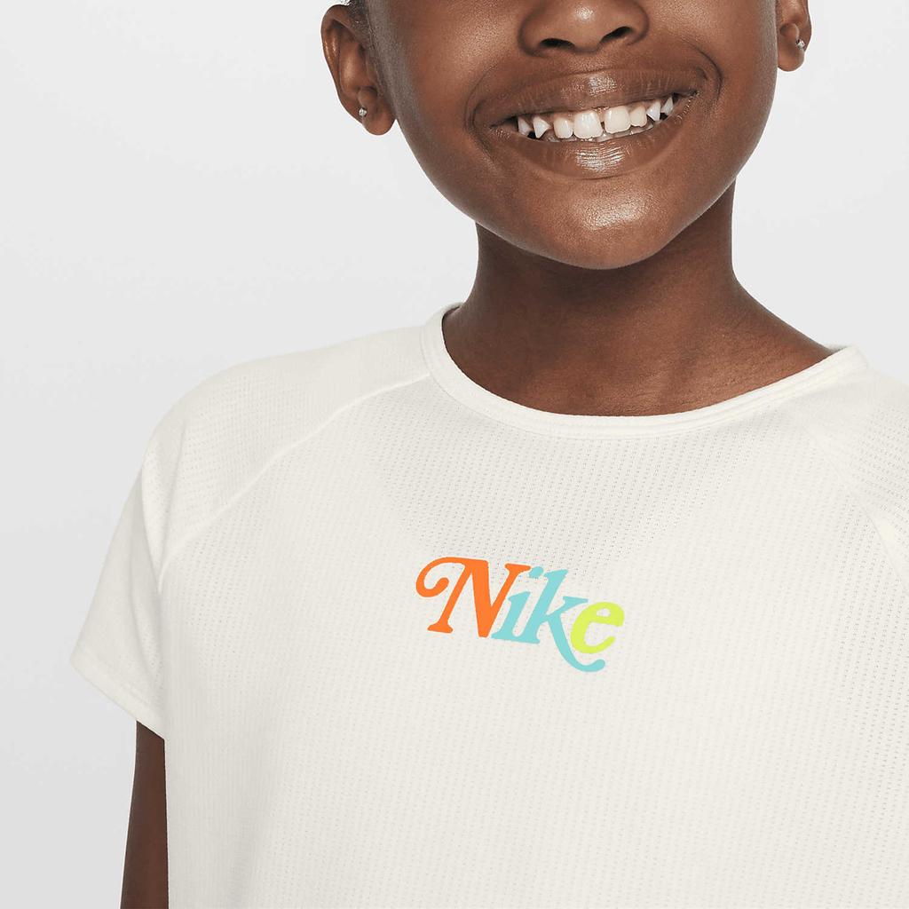 Nike Kids T Shirts Crew Neck Moderate HM4590-133