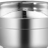 Double Layer Metal Bowl Large Capacity Round Bowl Multiple Purpose Mixing Bowl for Dormitory Home
