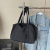 Casual Large Capaci Nylon Cloth Bag Women   Fashion Commuter Shoulder Bag Short-Distance Travel Bag Fitness Bags