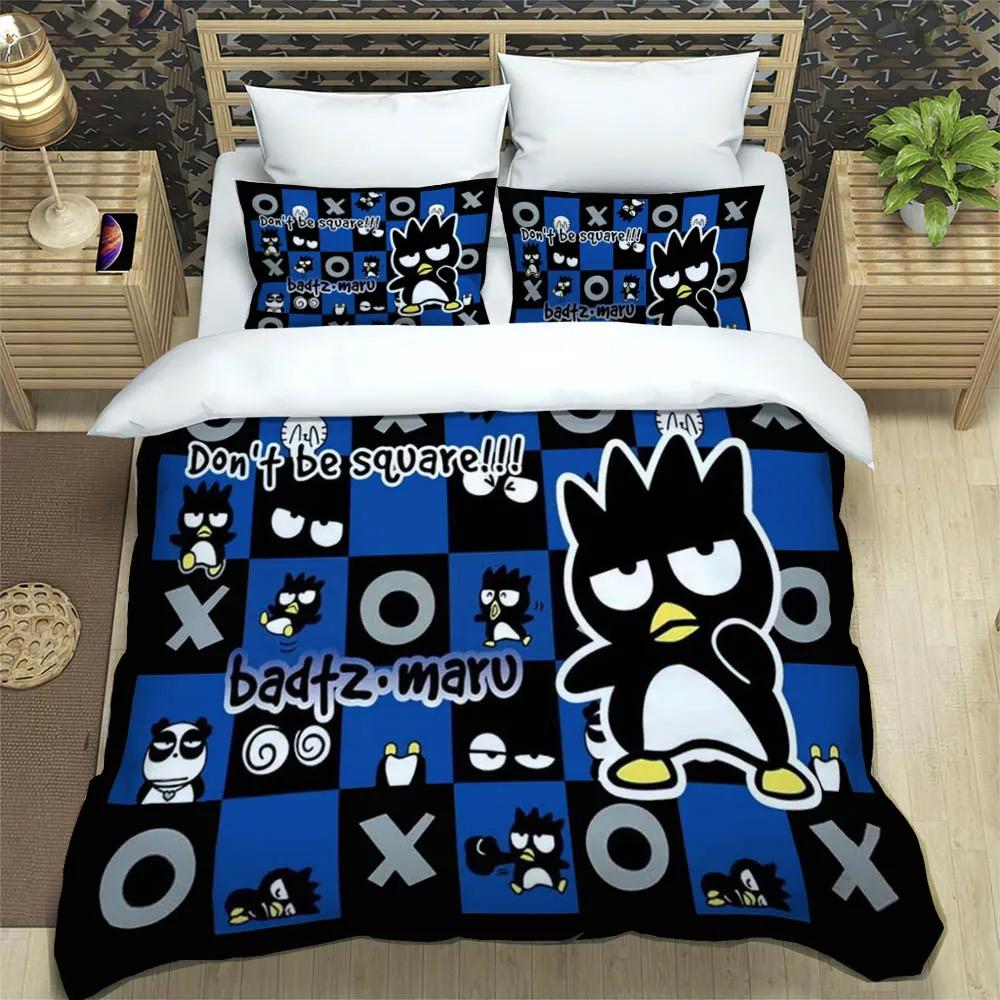 Cartoon BadBadtz-maru Bedding Sets pillowcase Children duvet cover comforter set bedding set luxury Birthday Gift