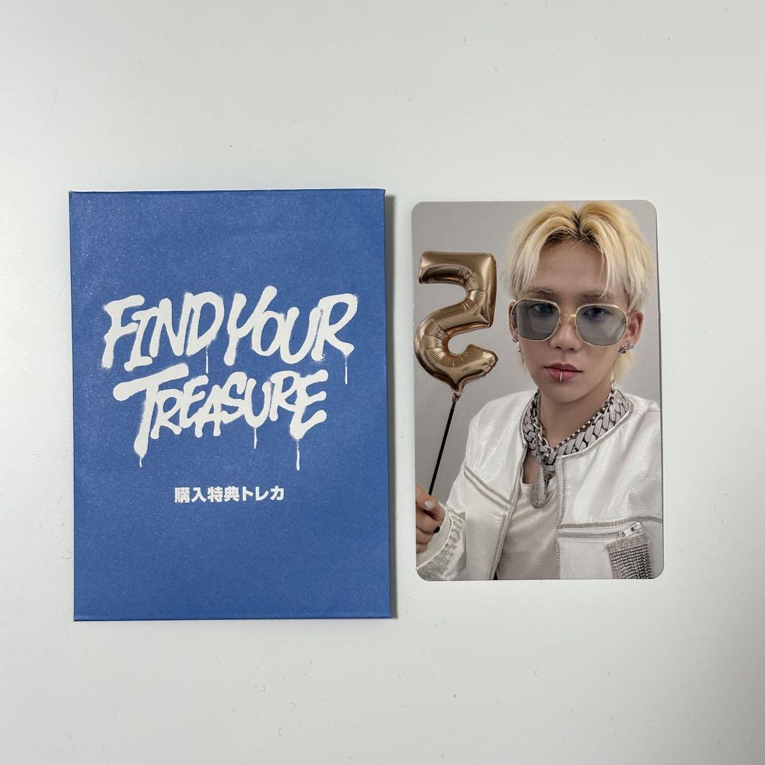 

[USED] TREASURE Hyunseok Pop-up 2025 8000 yen bonus trading card