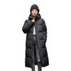 New Winter Style, Unisex and Couple Down Jacket, Casual Long Style, Knee-length Hooded Korean Style