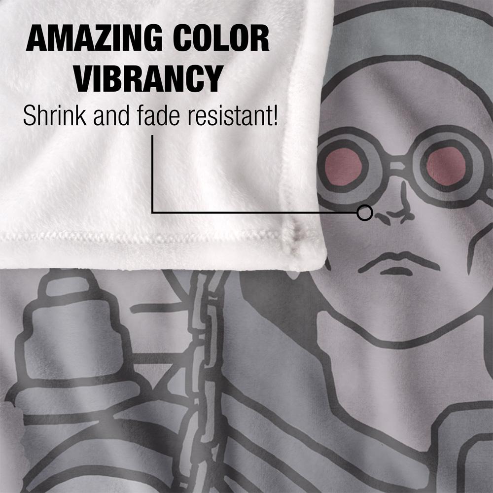 Batman Line Up Mr Freeze Blanket