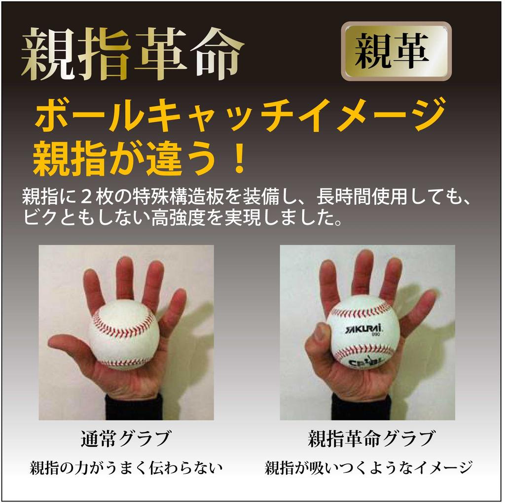 Sakurai Boeki FALCON Baseball Glove Gloves Softball Boys Size Black Left Height For Lower Elementary and Middle School Grades (SAKURAI) All-Round Jr-M