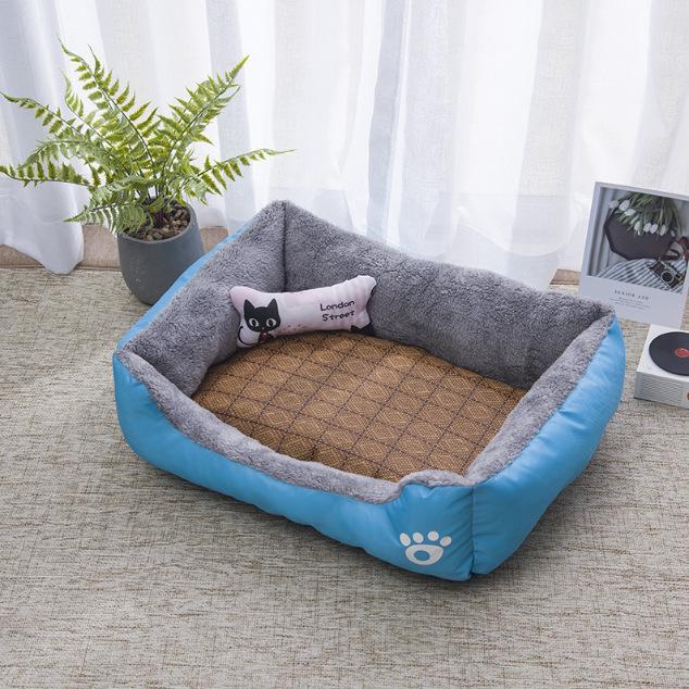 Winter Thickened Pet Bed for Dogs & Cats - Warm, Cozy Mat for Large & Medium Pets