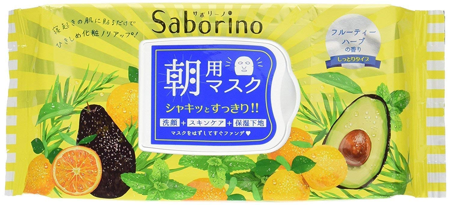 

Утренняя маска для лица Saborino, 32 листа x 2 комплекта Утренняя маска для лица