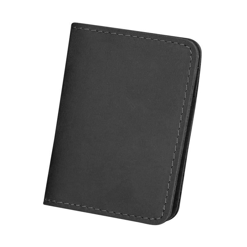 Stylish Card Bag Wallet Men's Leather Simple Small Wallet Ultra-thin Mini Credit Card Bank Id Card Holder Multi-purpose Wallets