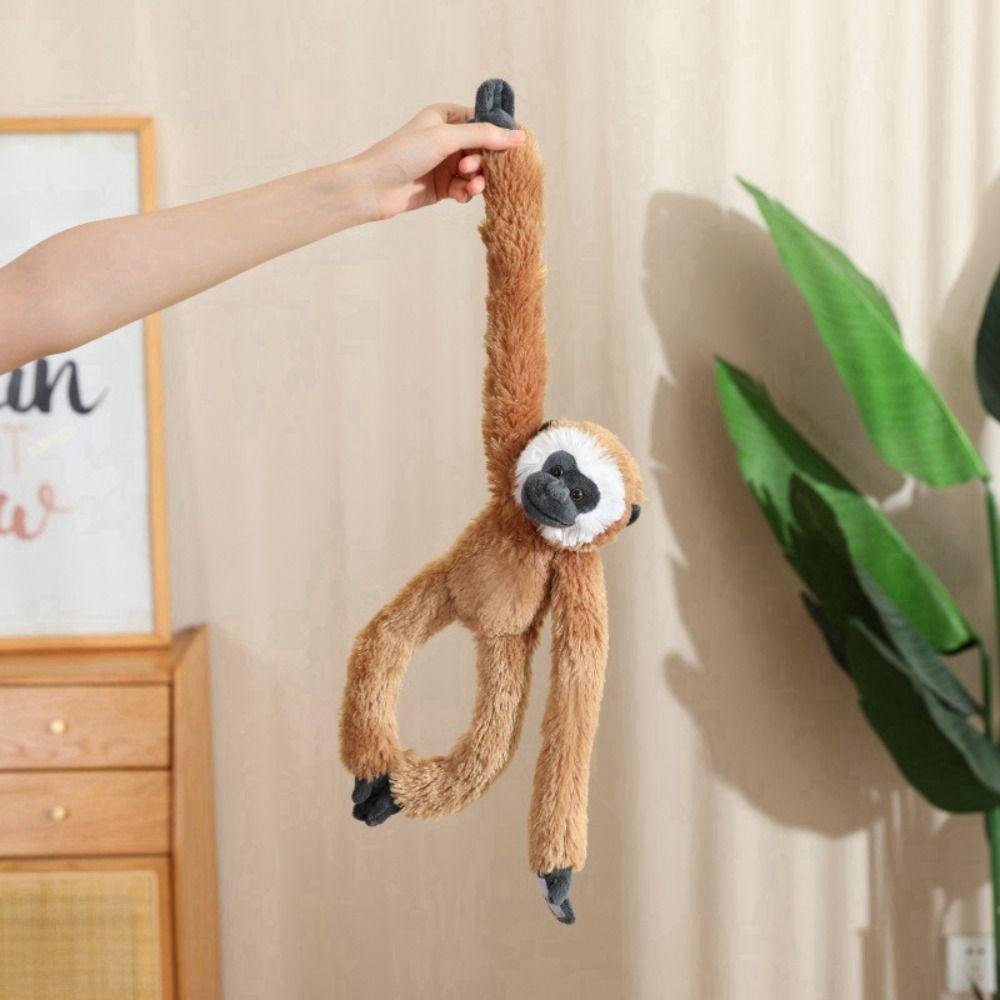 Long Arm Large Plush Monkey Doll Realistice Orangutan Plush Doll Monkey Plush Toy Baby Toys