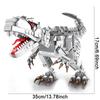 Dinosaurier Bausteine Set T-Rex Modell Dinosaurier Welt Tier Architektur Bausteine Weihnachtsgeschenk für Jungen Mädchen Kinder