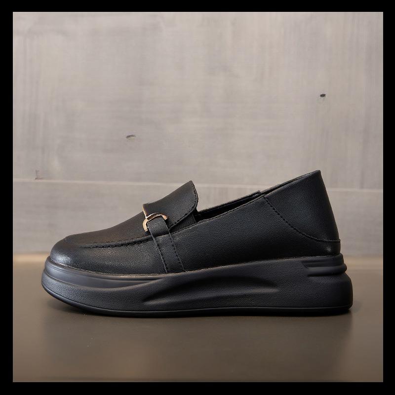 

Женская обувь Сандалии Кожаные повседневные тапочки 33 чёрный