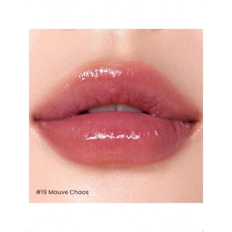 Peripera Ink Mood Glowy Tint 019 Mauve Chaos Nowy 10ml, Lekka Wodnista Formuła, Budowalne Błyszczące Wykończenie, Długotrwałe Nawilżenie, Bogaty Odcień Mauve