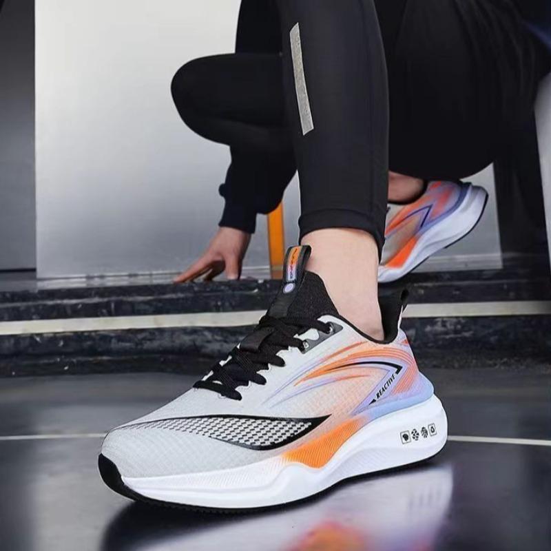 Fashion Summer Cross-border Hot Sale Men's Women Sneakers High Quality Breathable Damping Air-cushion Running Shoes Zapatillas Plus 46