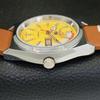 VINTAGE REFURBISHED SEIKO 5 AUTOMATIC 6309A JAPAN MENS YELLOW WATCH A440771-9 Sk-a440771-1