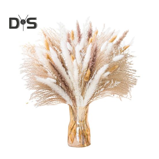 

1 комплект легкой сушеной тростниковой травы, не выцветающей, прочной, искусственной травы, растения, макет сцены Sets