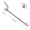 Bicycle Quick Release Skewer Part Universal Bicycle Repair Tools Supplies for Trainer Bike Cycling Back Rear Wheel Tire