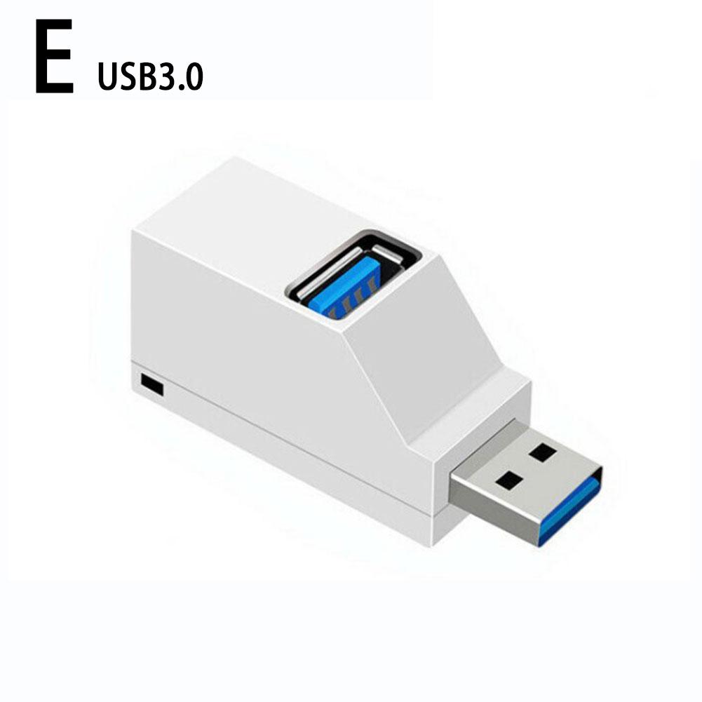 USB 3.0 HUB Adapter Extender Mini Splitter Box 1 To 3 Ports Data Transfer High Speed USB2.0 Hub For PC Laptop U Disk Card Reader