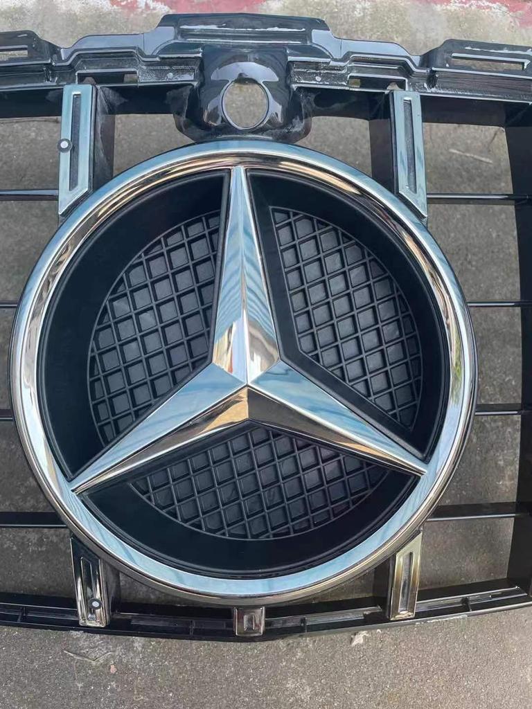 Emblema frontal estilo grade para Mercedes-Benz Classe A W176 A180 A200 A260 2013 2014 2015 2016 2017 2018.