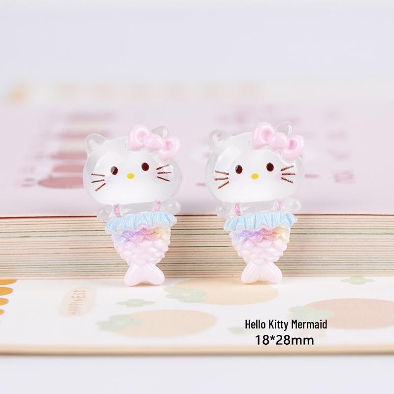 Sanrio Mermaid Resin Accessories DIY Phone Case & Clog Patches