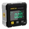 BHBL Woodworking Tools 4-Sided Magnetic Inclinometer Digital Angle Measuring Instrument with Tilt Measurement