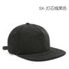 American Retro Contrasting Visor Corduroy Cap Outdoor Versatile Hat Hip Hop Baseball Cap Couple Flat Edge
