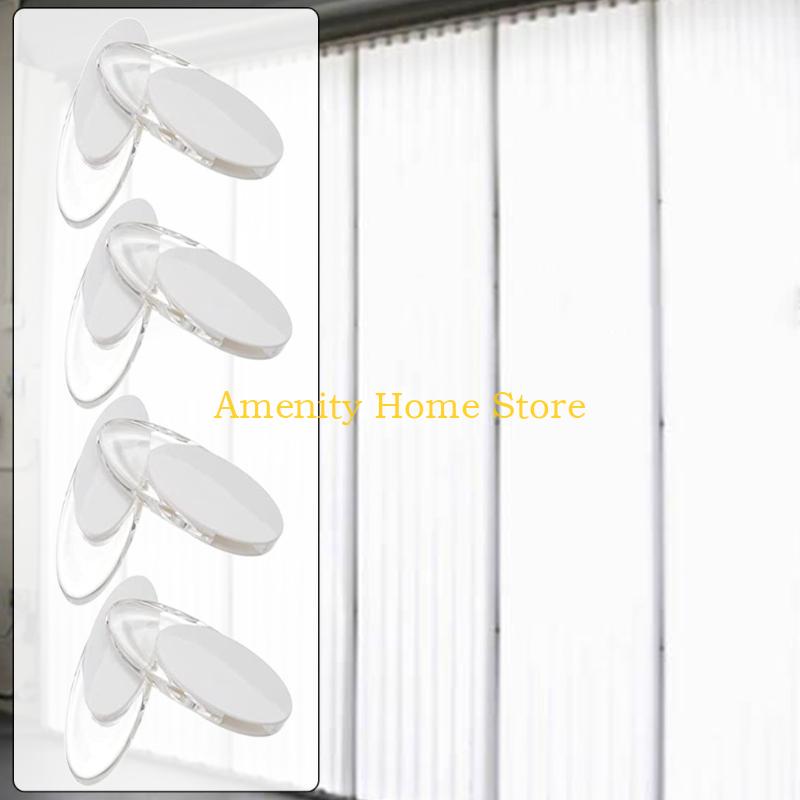 F26C 8 Pack Plastic Vertical Blinds Cord Handle Roller Blind Pull Beads Chain Suspension Pendants for Curtain Cord Weight