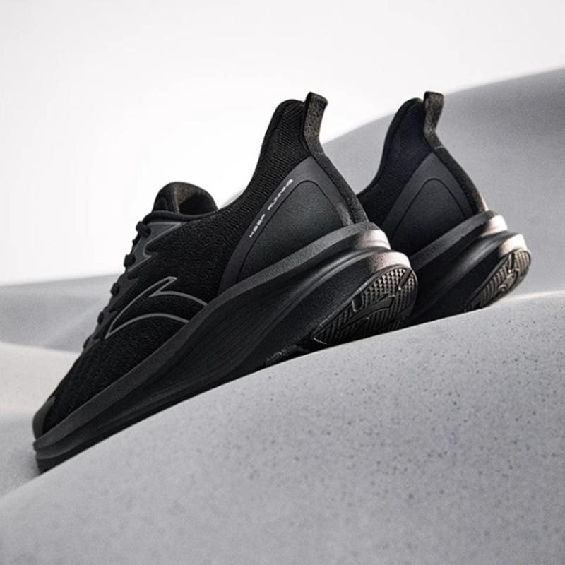 New Anta Cloud Journey Anti-Slip Wear-Resistant Low-Top Running Shoes Men's Black 112345538-8