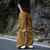 Cotton Cargo Pants Men High Street Loose Fit Jogger Trousers Casual Spring Autumn