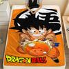 Dragon Ball Characters Print Flannel Blanket,High Quality Comfortable for All Seasons,Home Decor,Warmth and Comfort,Perfect for Christmas Gifts