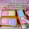 Soft Slow Rebound Doublesided Bento Box Fidget Toy For Kids Sensory Play