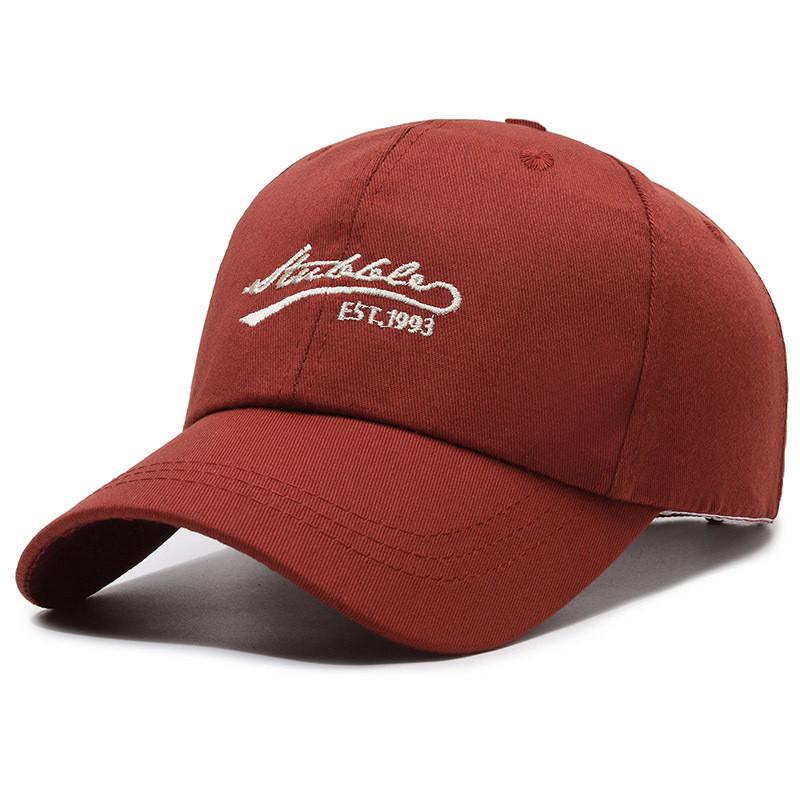 Cotton Embroidery Alphabet Baseball Cap Outdoor Breathable Hat Gifts Sunhat