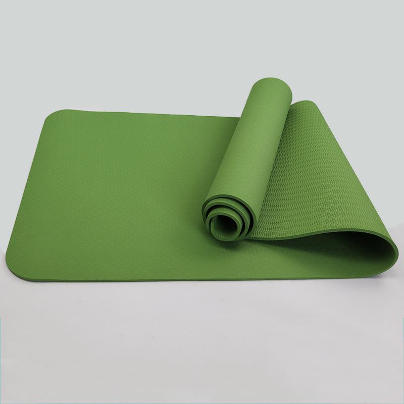 Yoga Mat with Soundproofing, Non-Slip Sports Floor Mat for Indoor Use, Includes Posture Guidance, Ideal for Jump Rope and Other Exercises