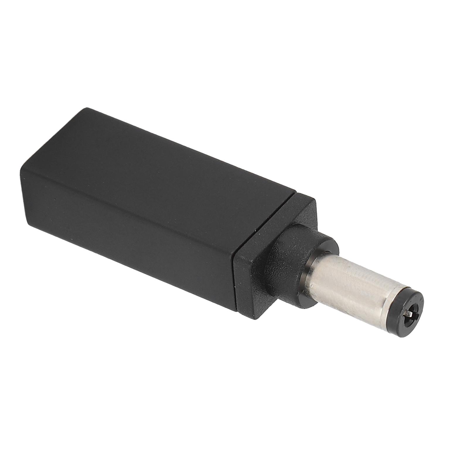 

TypeC to DC Adapter Female to Male Plug 5.5x2.1mm Straight PD Connector Charging Device