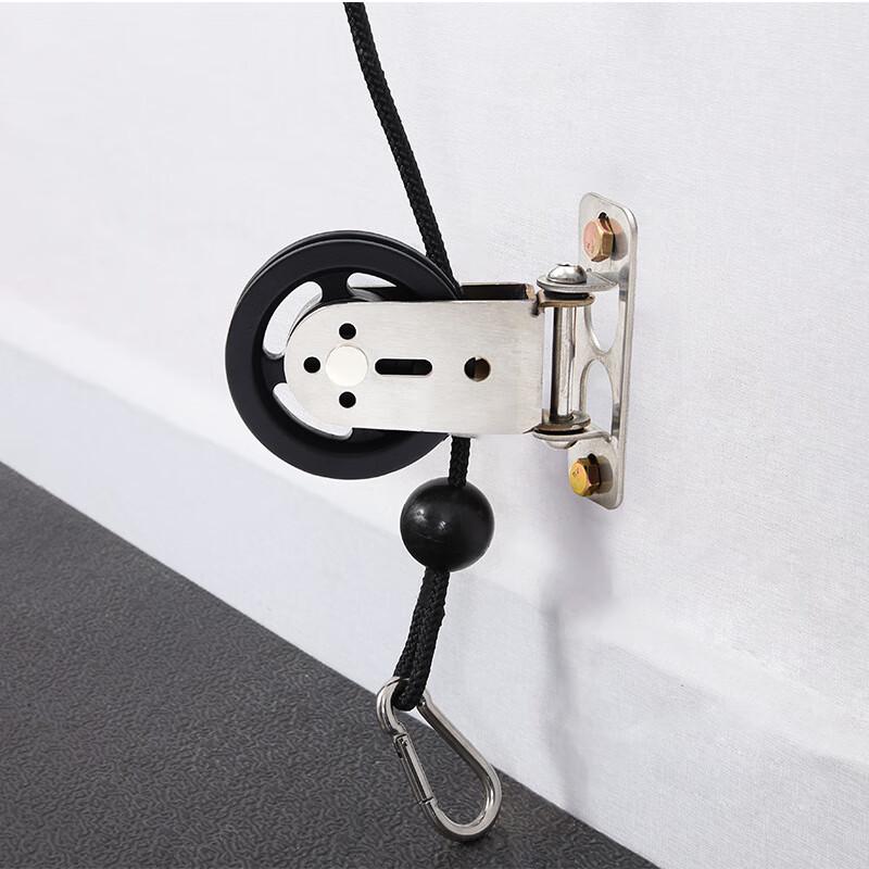 Fitness Equipment Steel Wire Pulley with Nylon Groove Wheel