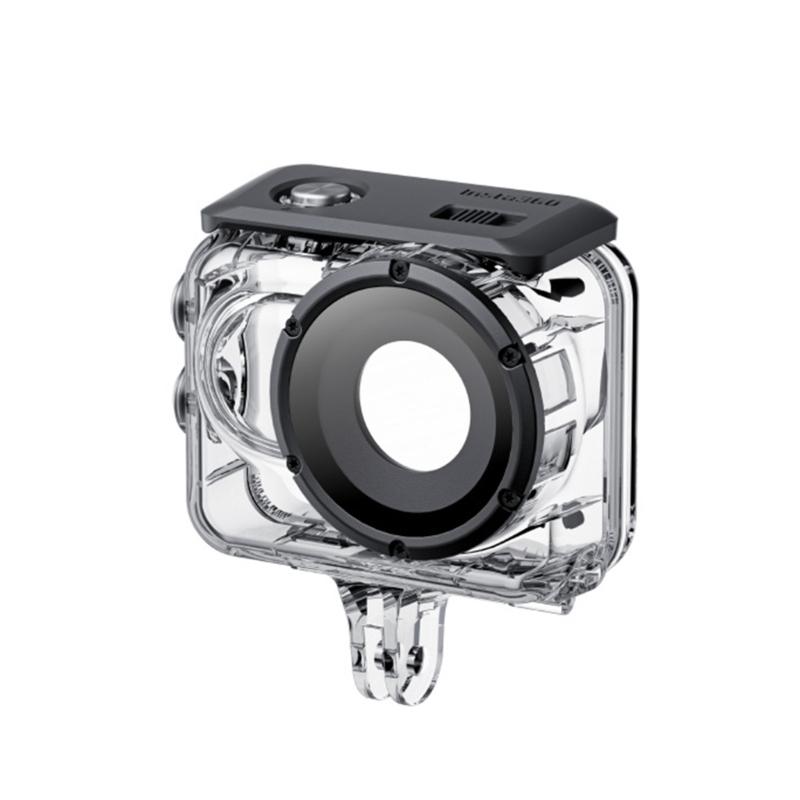 

60m Waterproof Case Underwater Housing Diving Shells Protective Cover for 360 GO 3 Action Camera Replacement Part