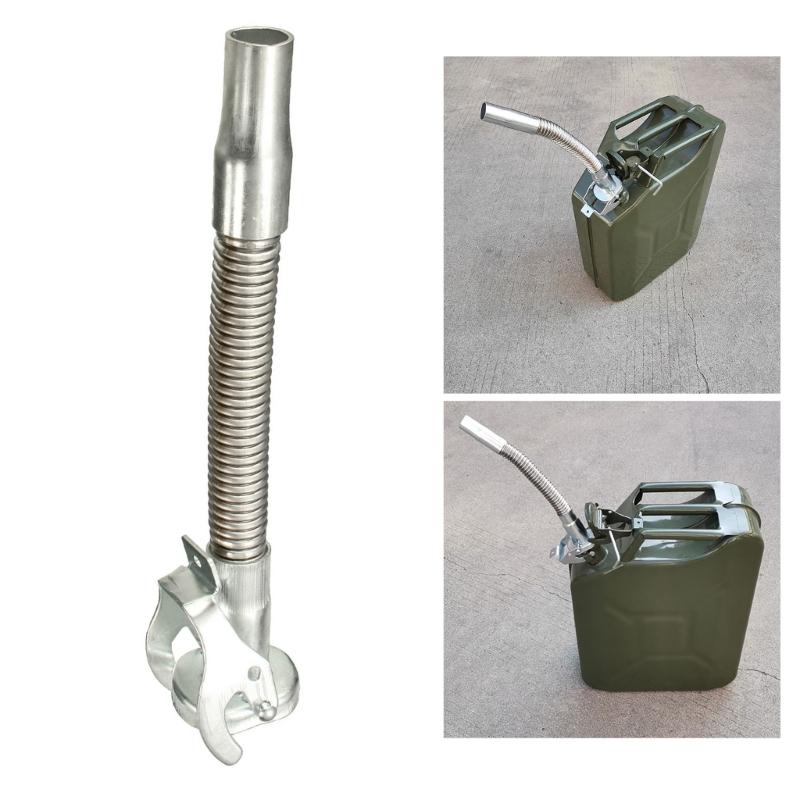 Jerry Can Spout Nozzle Durable Petrol Can Nozzle Oil Barrels Guide Pipe 5/10/20L